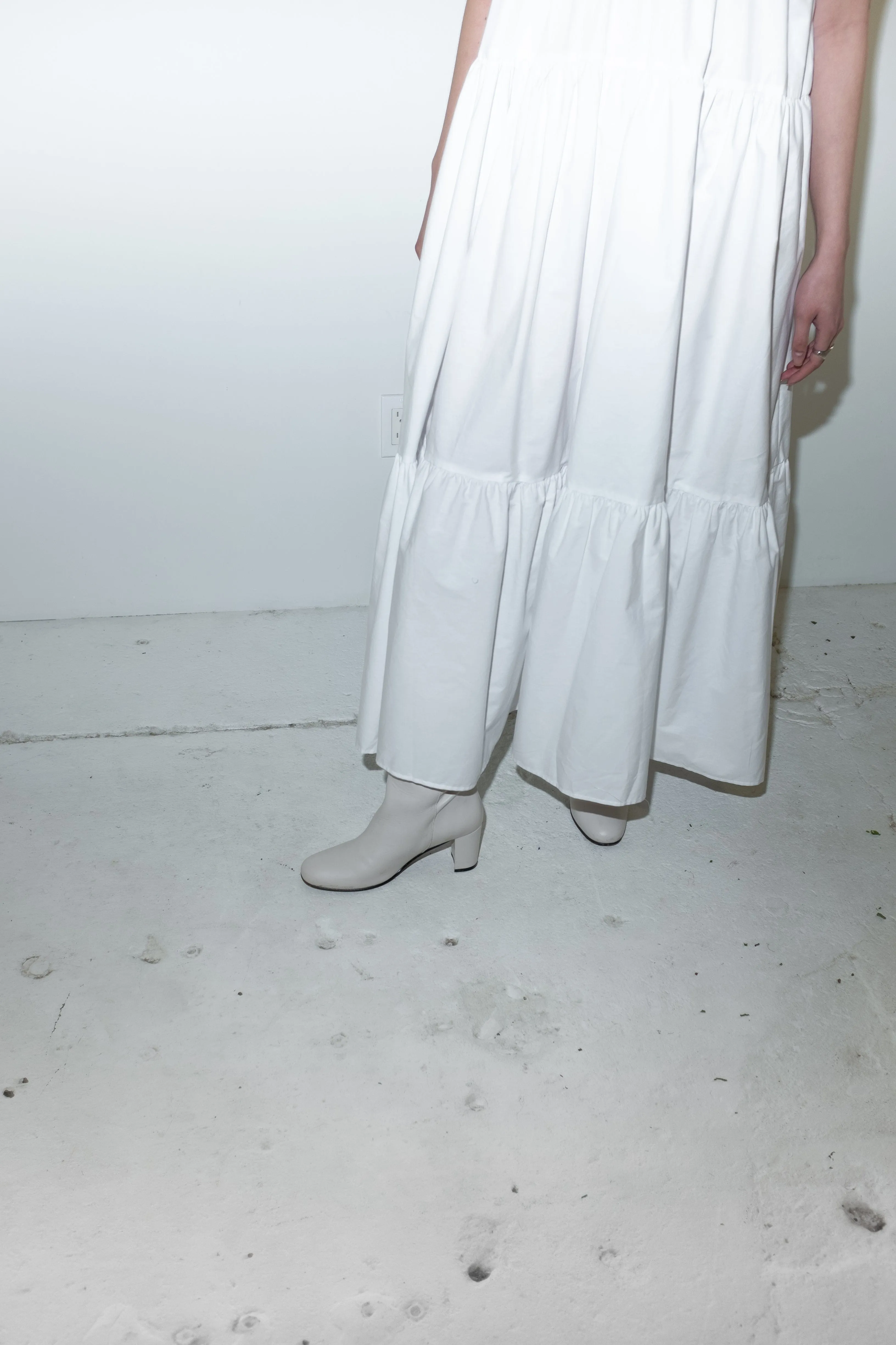 Yang Dress in White