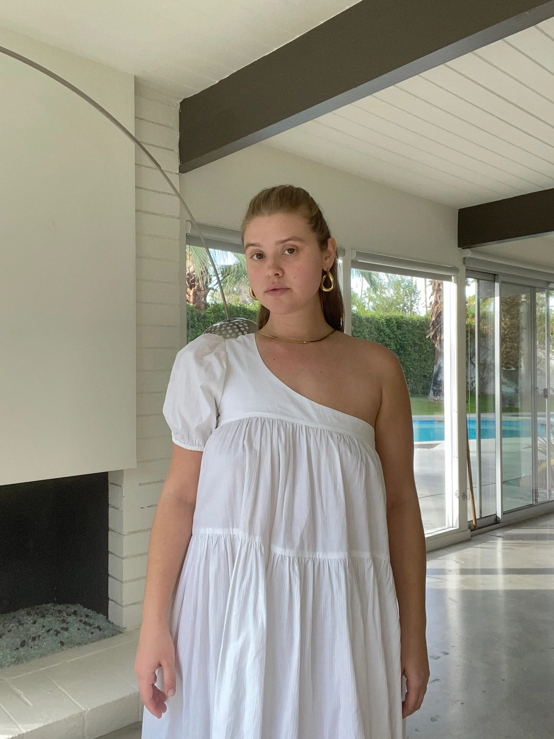 Yang Dress in White