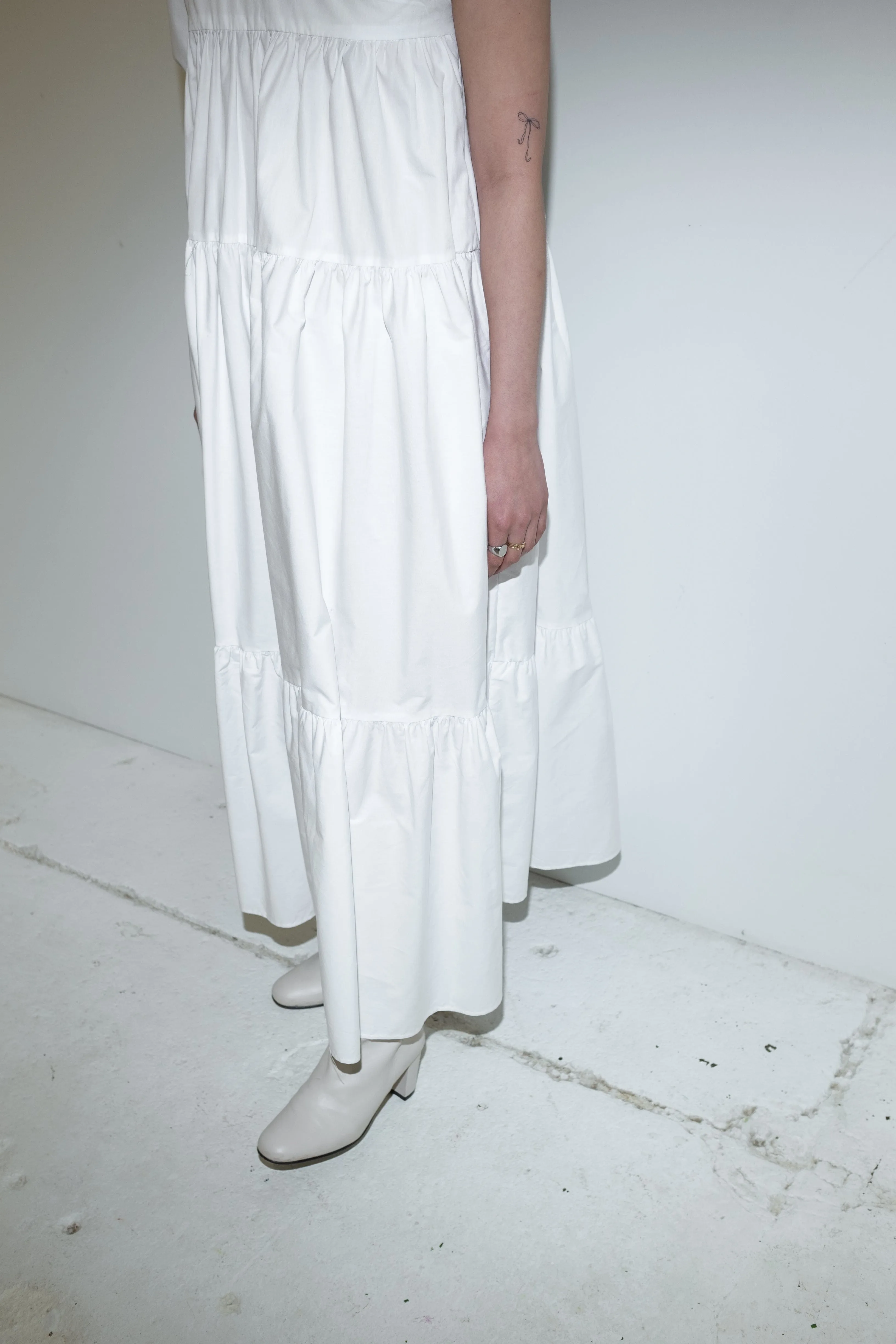 Yang Dress in White
