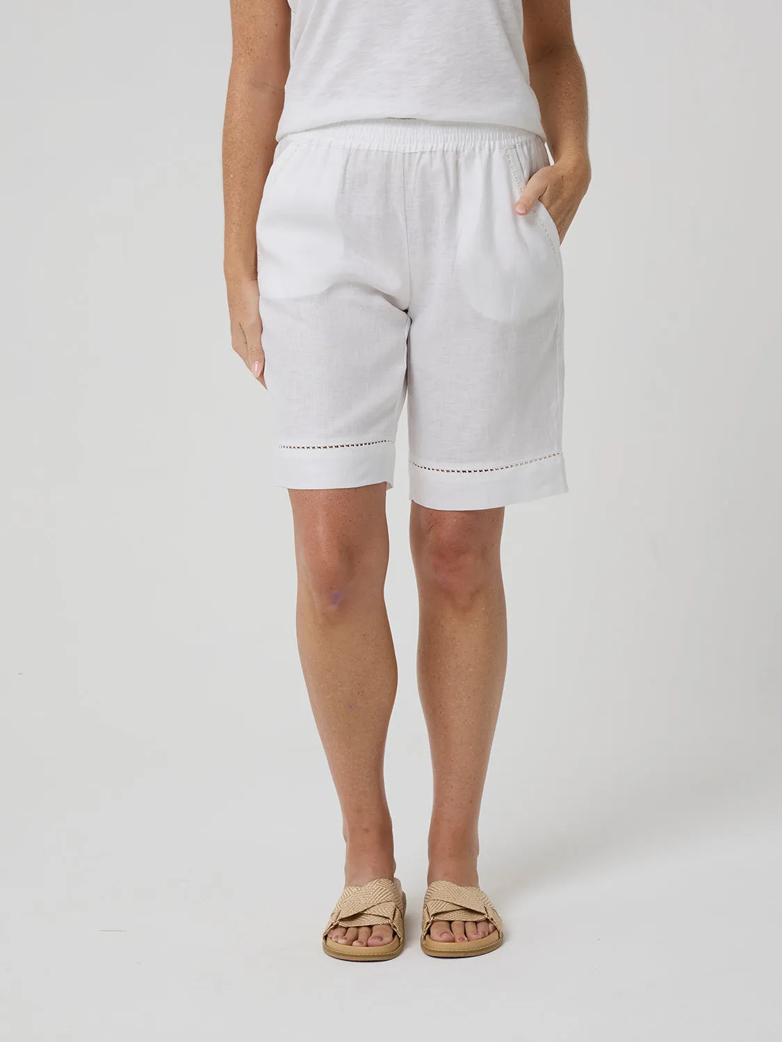 Yarra Trail Lace Trim Short YT24H5787