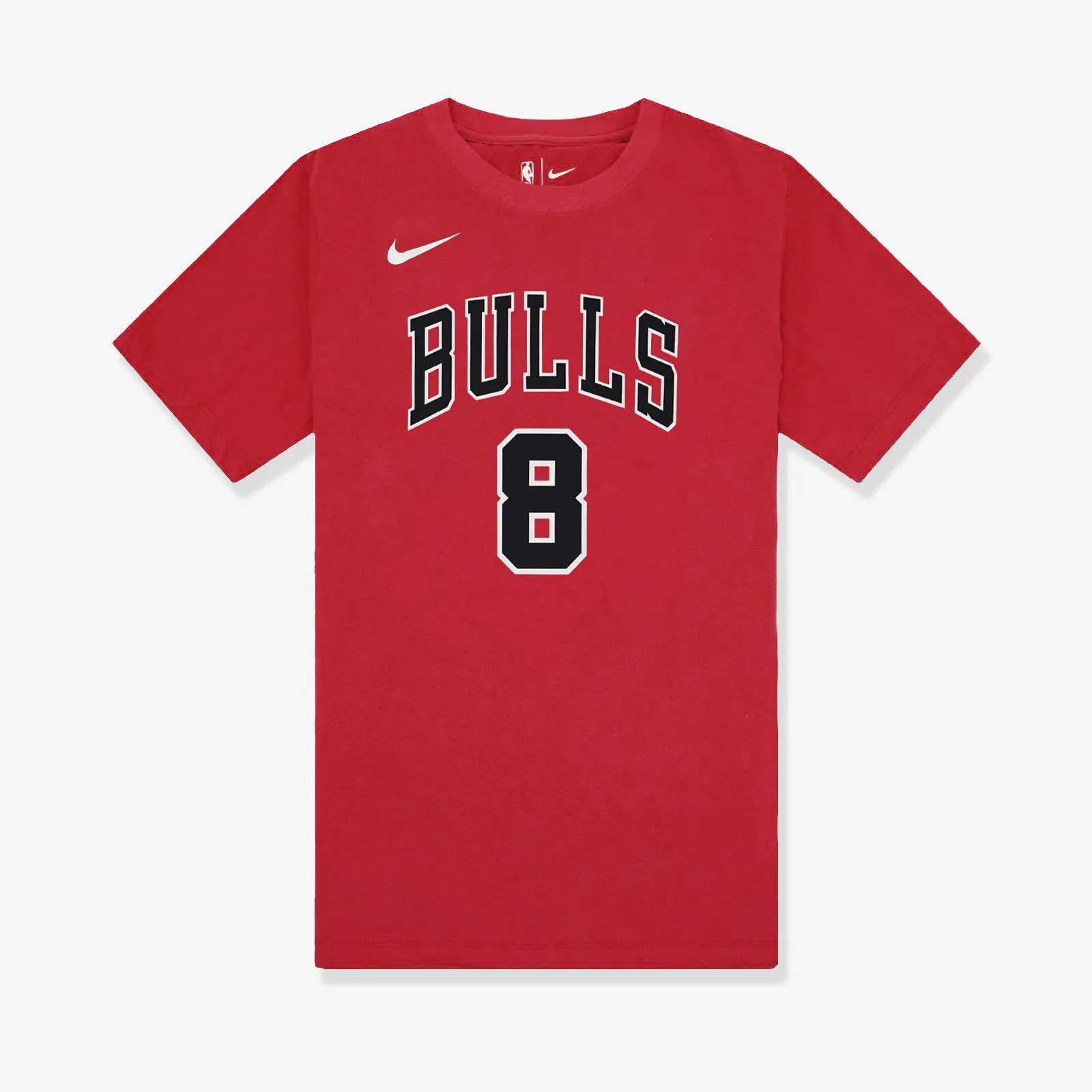 Zach LaVine Chicago Bulls Icon Name & Number NBA T-Shirt - Red