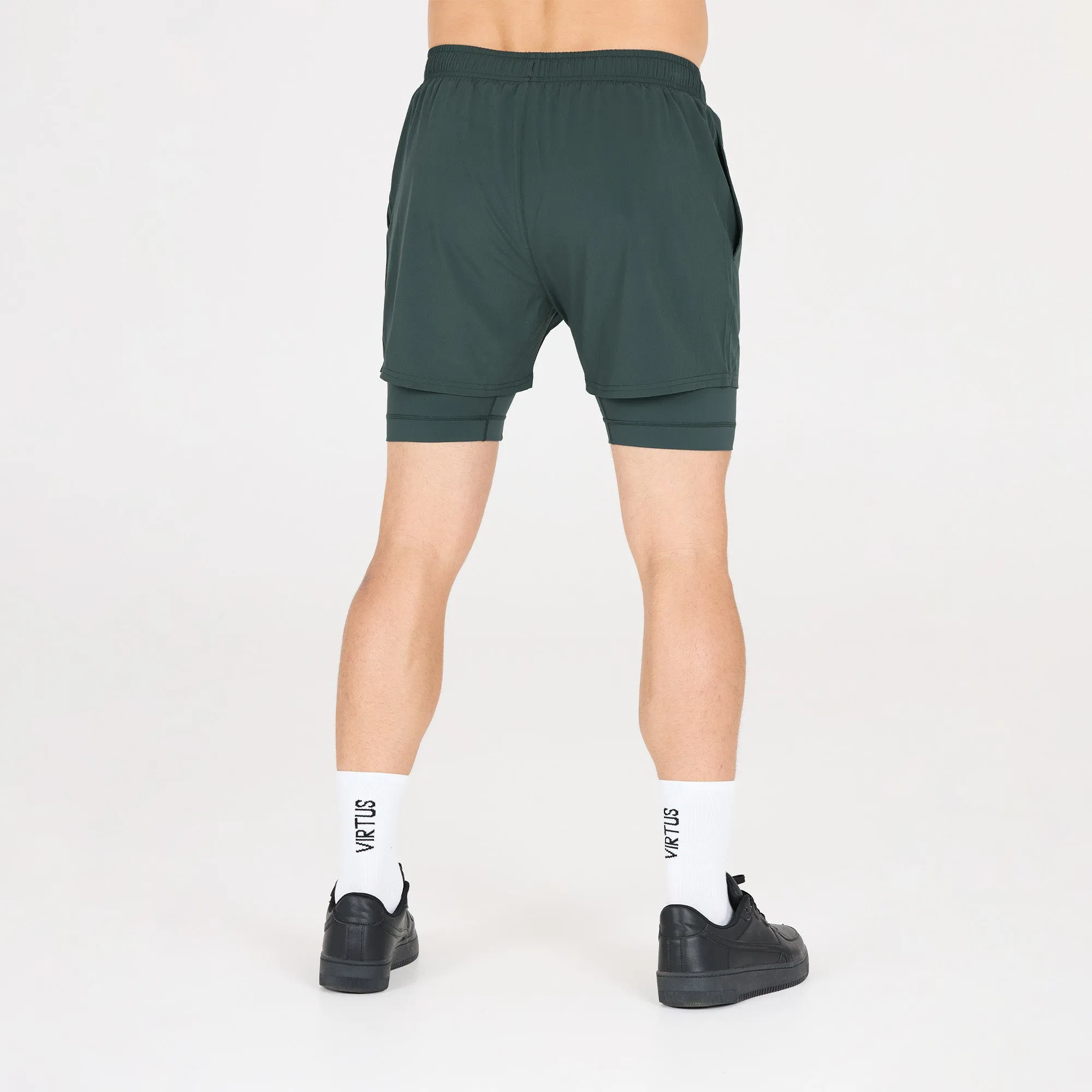 Zayne 2-in-1 Stretch Shorts