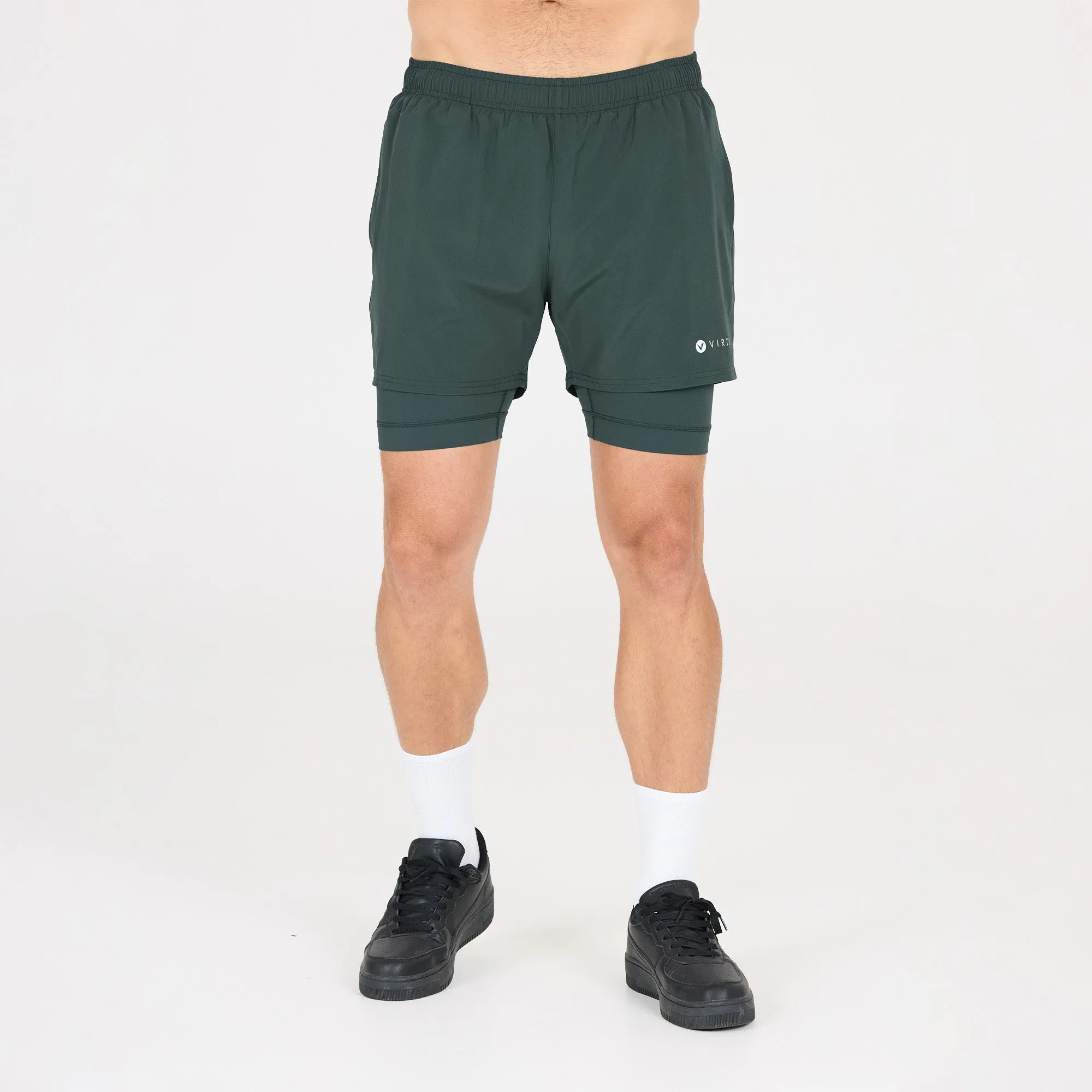 Zayne 2-in-1 Stretch Shorts