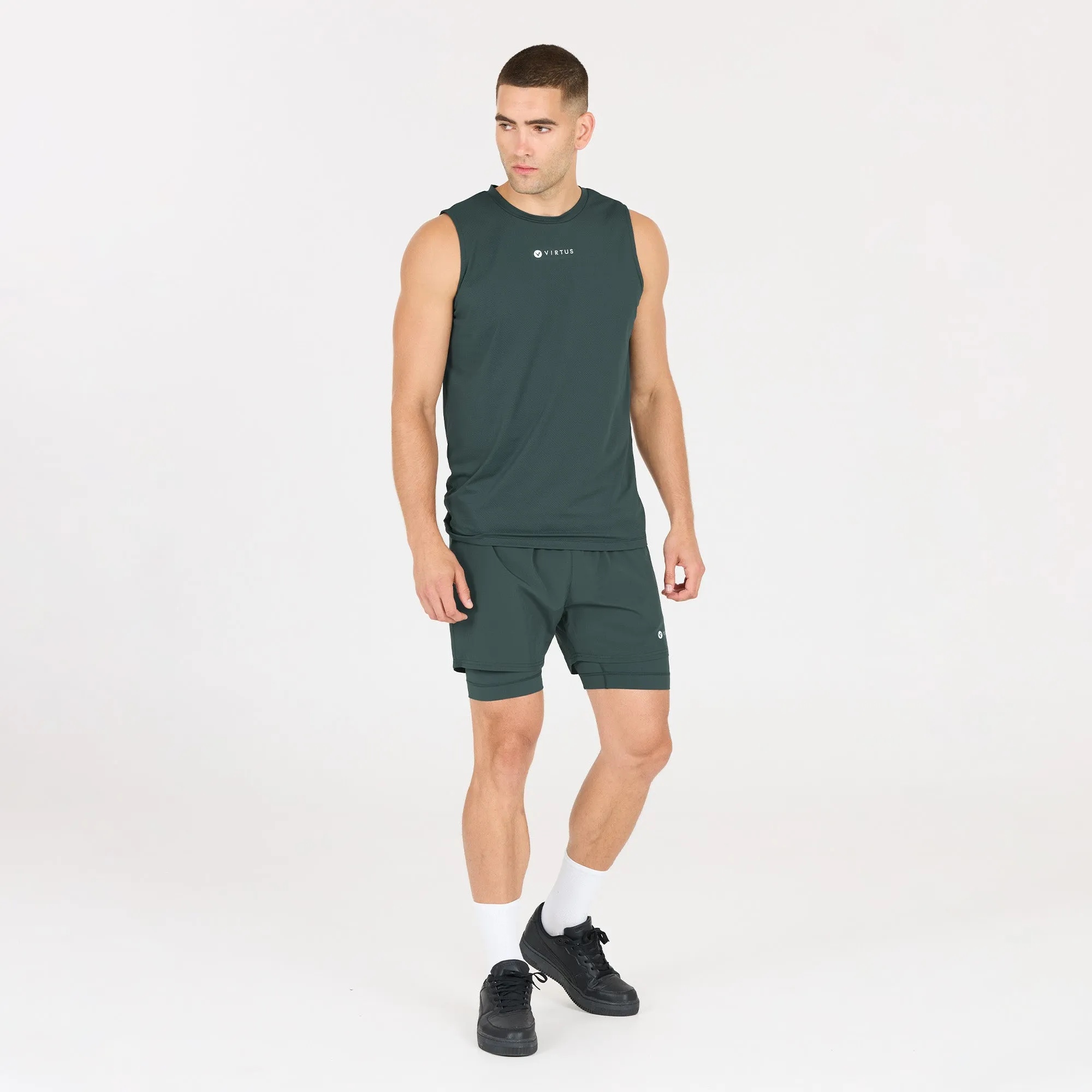 Zayne 2-in-1 Stretch Shorts