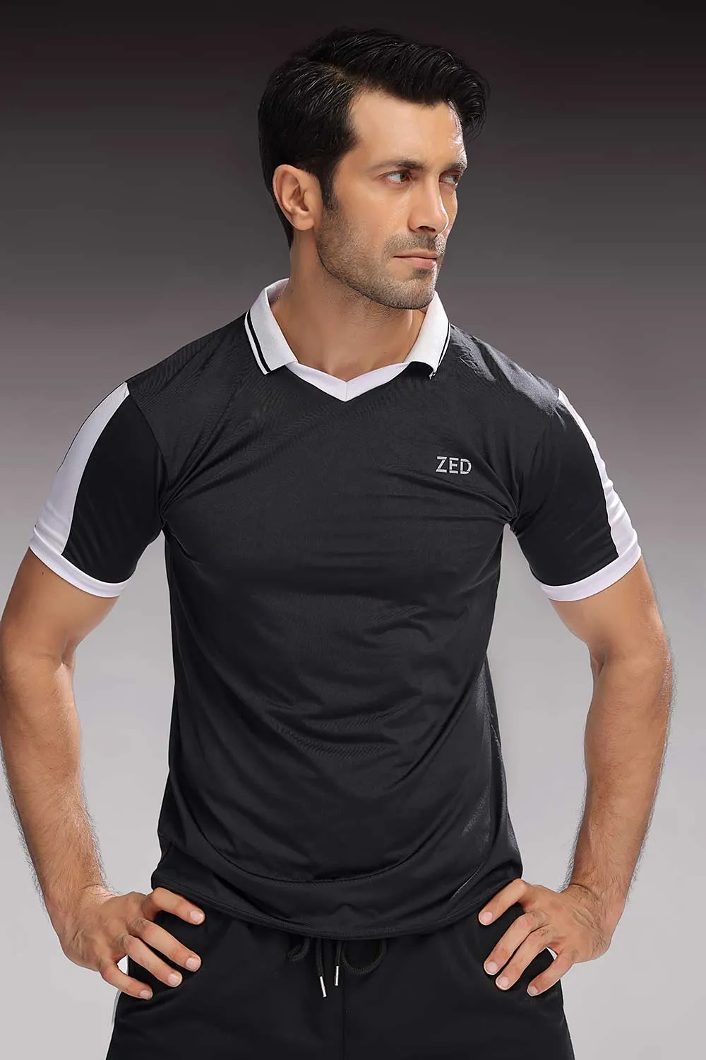 ZED Black Active Training Polo