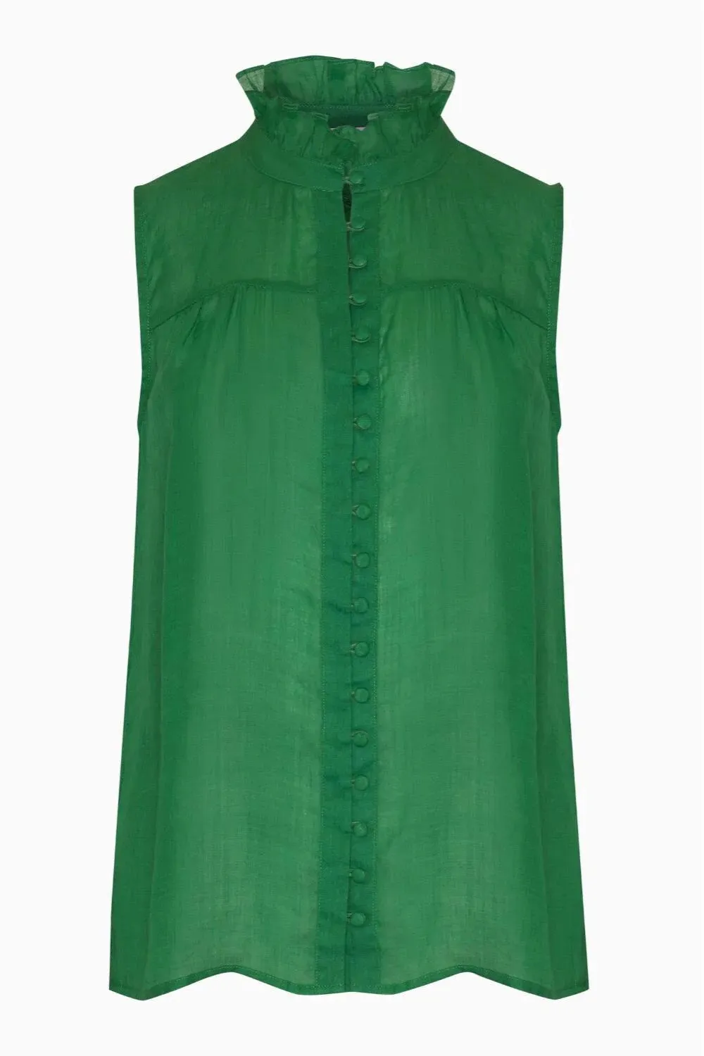 zoe kratzmann - tempo top - palm green